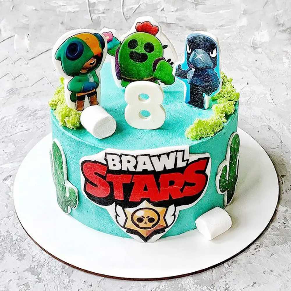 Brawl Stars Cake Tutorial