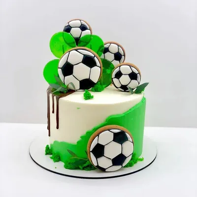 Купить Детский торт для мальчиков 2-116 Футбол в Иркутске |  Интернет-магазин \"Мария\"