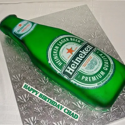 300 вдохновляющих идей тортов ручной работы | Торт в виде бутылки, Пивной  торт, Пивная бутылка