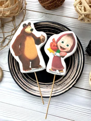 имбирные пряники детские на торт Маша и Медведь Ingilll 30394467 купить в  интернет-магазине Wildberries