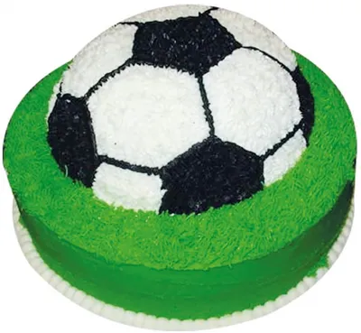купить торт в виде футбольного мяча из крема c бесплатной доставкой в  Санкт-Петербурге, Питере, СПБ