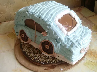Торт в форме машины - 71 photo