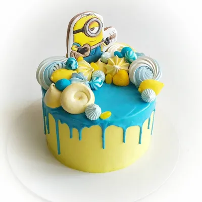 99 отметок «Нравится», 7 комментариев — Домашние торты на заказ (@imfalji)  в Instagram: «Как же я ждала торт с миньонами)… | Minion cake, Cupcake  cakes, Party cakes