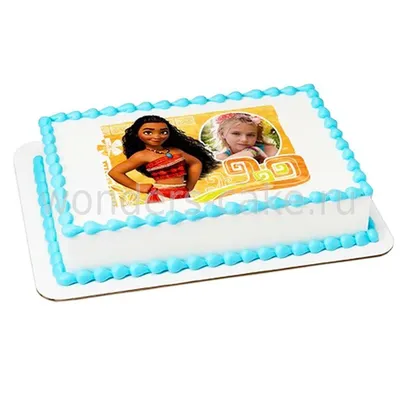 Торт Моана для девочки на заказ по цене 1050 руб./кг в кондитерской Wonders  | с доставкой в Москве