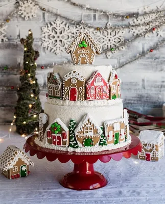 22 способа необычно украсить торт на Новый год и Рождество 2022
