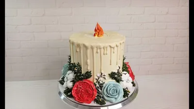 Торт На Рождество с доставкой по Москве Торты на Новый Год Торты по  праздникам Производство тортов на заказ - Fleurie