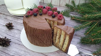 Праздничный торт торт на новый год/рождество