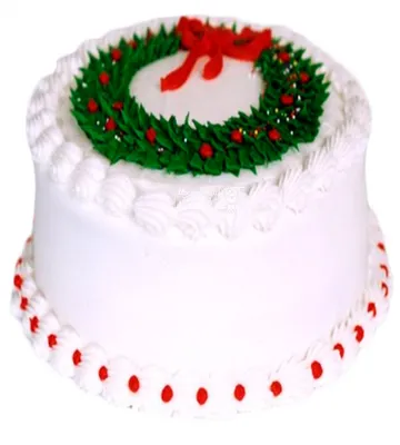 Торт на Рождество №5610 купить по выгодной цене с доставкой по Москве.  Интернет-магазин Московский Пекарь
