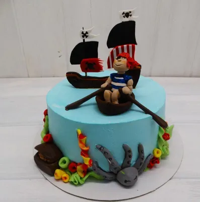 Пиратский торт на заказ в СПб | Шоколадная крошка