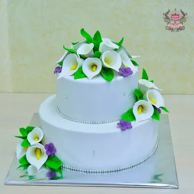 торт с каллами и розами фото: 2 тыс изображений найдено в Яндекс.Картинках  | Floral cake, Novelty cakes, Cake decorating