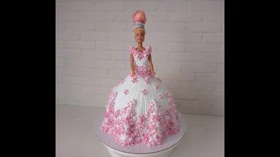 торт КУКЛА ! Сборка и украшение торта КУКЛА ! Украшение белковым кремом!  DOLL CAKE ! BOLO BONECA! - YouTube