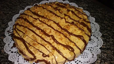 Торт сникерс без безе - пошаговый рецепт с фото