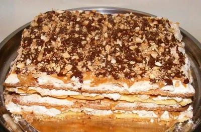 Торт «Воздушный сникерс» — рецепт с пошаговым фото — Тортомарафон