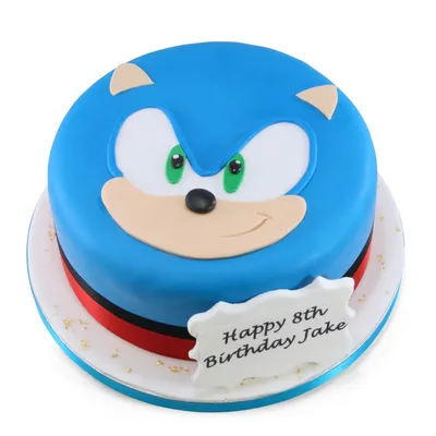 Торт на день рождения Супер Соника | мальчики торт онлайн заказ – CAKE N  CHILL DUBAI