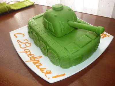 Торт в виде танка - 72 photo