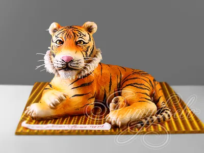Торт Тигр 14116120 стоимостью 25 500 рублей - торты на заказ ПРЕМИУМ-класса  от КП «Алтуфьево»