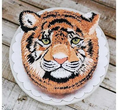 Торт тигр фото