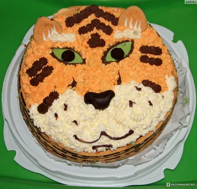 Торт У Палыча Сладкий зоопарк\"Тигр\" - «Обманчивая красота полосатого тигра.  » | отзывы