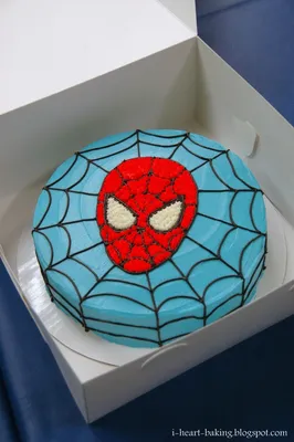 Торт человек паук кремовый (34 фото)