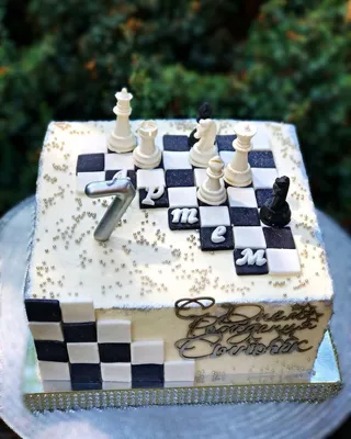 🍰 Шахматные торты — больше 25 фотографий, примеры работ