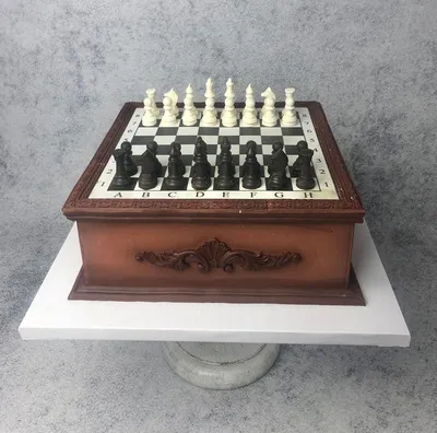Торт в виде шахматной доски на заказ Киев | Biskvit