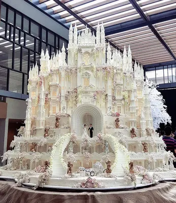 Самые большие торты в мире, на день рождения, на свадьбу: фото красивых