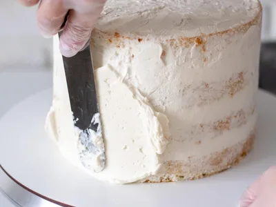 Крем «Пломбир» для торта — классический рецепт заварного крема на сметане