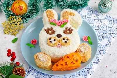 Бисквитный торт Кролик рецепт с фото пошагово - 1000.menu