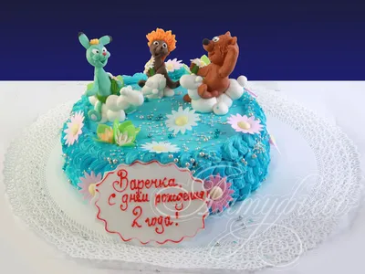 Детский торт забавные мультяшки № 553 стоимостью 5 250 рублей - торты на  заказ ПРЕМИУМ-класса от КП «Алтуфьево»
