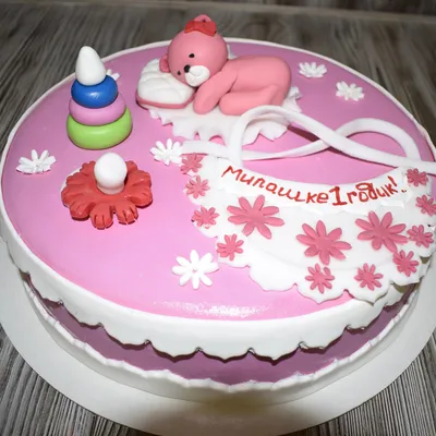 Торт «Для новорожденных» - Вкусные торты в Москве от кондитерской Ладушки