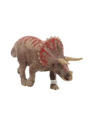 Динозавр "Трицератопс" Schleich коричневый (546918) купить по цене 2 330 рублей. в интернет-магазине ГУМ