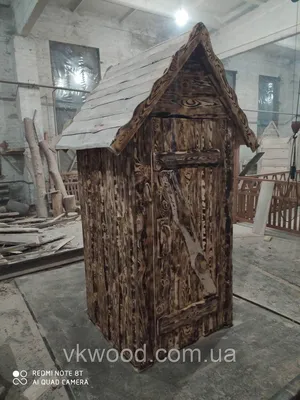 Уличный Деревянный Туалет \"Теремок\" — Купить Недорого на Bigl.ua  (1338599191)