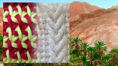 Тунисское вязание крючком. Основы вязания. Схемы с образцами | Хобби длиною  в жизнь | Дзен