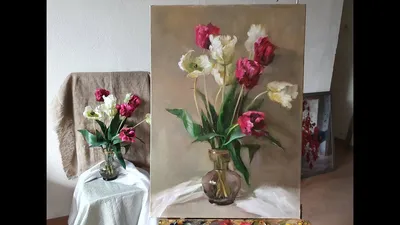 Тюльпаны в живописи фото
