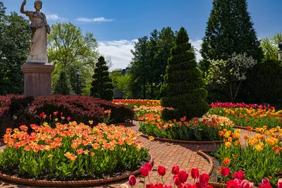 Фотография США Памятники Victorian Garden in the Missouri Botanical