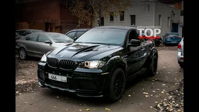 Тюнинг BMW X6 - Обвес Tycoon EVO M - Часть 3 - Покраска и сборка - YouTube