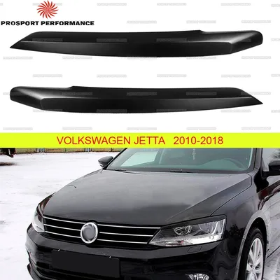 Накладки на фары реснички брови веки для Volkswagen Jetta 6 2010-2018 ABS  пластик тюнинг накладка декор стайлинг обвес - купить по выгодной цене |  AliExpress