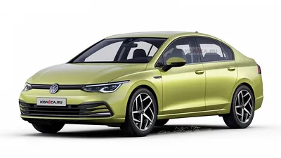 В Сети раскрыли альтернативу VW Jetta: рендер Volkswagen Golf 8 Sedan