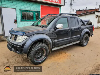 Kompletter Breitbausatz für Nissan Navara \u0026 Frontier | D40 |  Radlaufverbreiterungen - RN060802 — RisingTuning.de