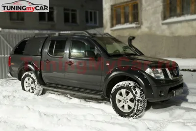 Тюнинг от TuningMyCar. Расширители колесных арок Nissan Navara 2005-2010  ШАГРЕНЬ