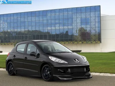 Front Ansatz Für Peugeot 207 Sport Carbon Look | Frontansätze | Aerodynamik  | Auto Tuning | tuning-parts24.de