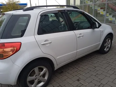 Купить б/у Suzuki SX4 I (Classic) Рестайлинг 1.6 AT (112 л.с.) бензин  автомат в Липецке: белый Сузуки SX4 I (Classic) Рестайлинг хэтчбек  5-дверный 2009 года на Авто.ру ID 1115749416