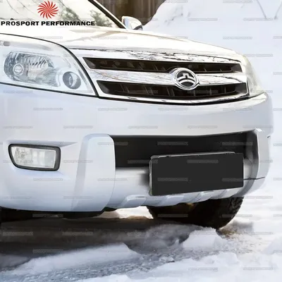 Зимняя заглушка на решетку переднего бампера для Great Wall Hover H2  2005-2010 ABS пластик зимний экран защита тюнинг стайлинг - купить по  выгодной цене | AliExpress