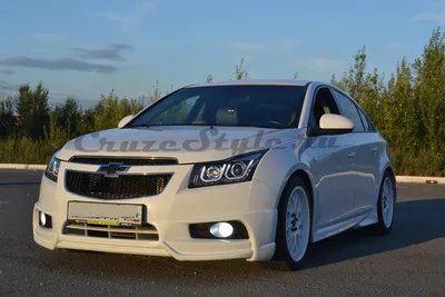 Тюнинг накладка на передний бампер Chevrolet Cruze v.1 - Тюнинг CRUZE