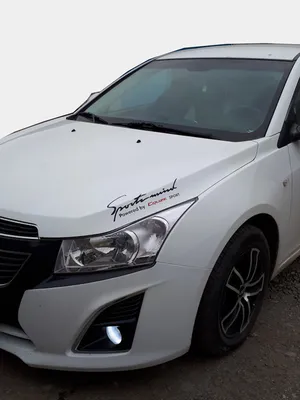 Chevrolet Cruze Тюнинг Внешний Наклейка на Капот SPORTS WIND PRODUCED BY  CRUZE SPORT за 199 ₽ купить в интернет-магазине KazanExpress