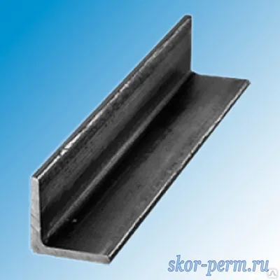 Уголок стальной 50х4,0 мм, марка Ст3сп5, цена в Перми от компании Скор