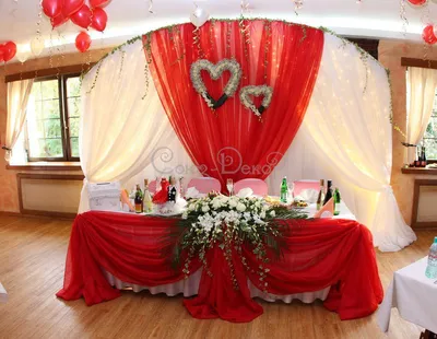 Оформление свадебного зала своими руками - Souz-decor
