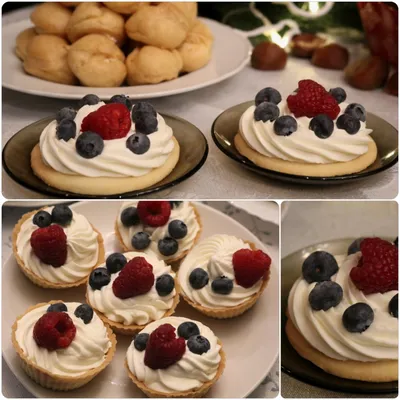 Тарталетки с ягодами и маскарпоне | mama-znaet.com