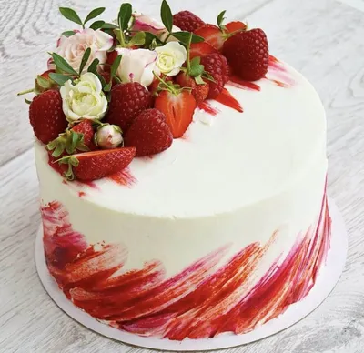 Как украсить торт ягодами и фруктами? 30 идей - ALL-DEKOR