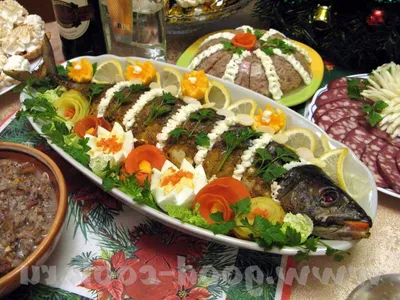 Блюда из рыбы на праздничный стол (75 фото) - фото - картинки и рисунки:  скачать бесплатно